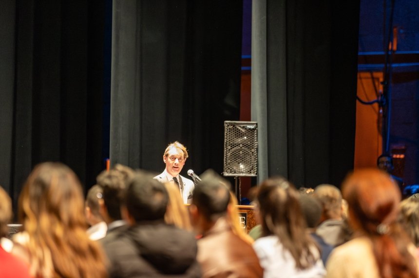 Centre hosts naturalization ceremony, welcoming 74 new U.S. citizens