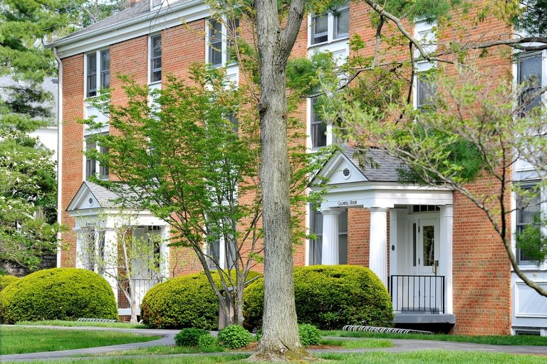 Traditional style housing at Centre College