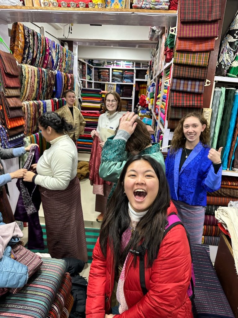 Students in Bhutan