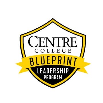 Ilustration Centre College Blueprint Leadership Program badge