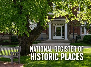 National Register of Historic Places titled photo of Old Carnegie