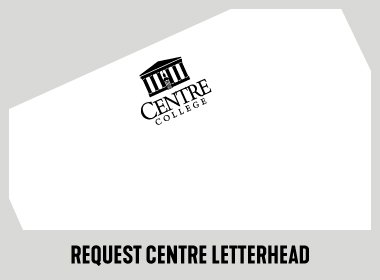 Letterhead with the Centre logo