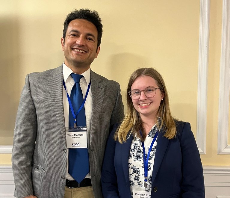 Weiss Mehrabi and Caroline Koenig
