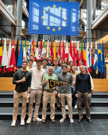 Centre in France visited the European Parliament in their Fall 2022 study abroad experience.