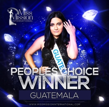Kailey Boyles '24 earned the title of Miss Mission Guatemala