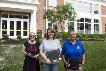 Horky Award winners from the 2023 faculty and staff awards reception.