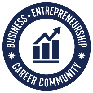 Business and Entrepreneurship career community graphic