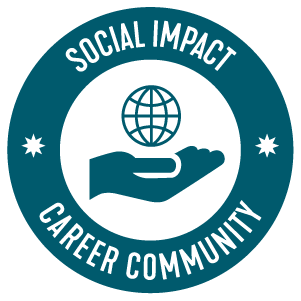 Social Impact career community graphic