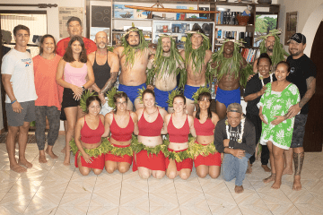 Students studied in Tahiti for an immersive study abroad experience in the summer of 2023.