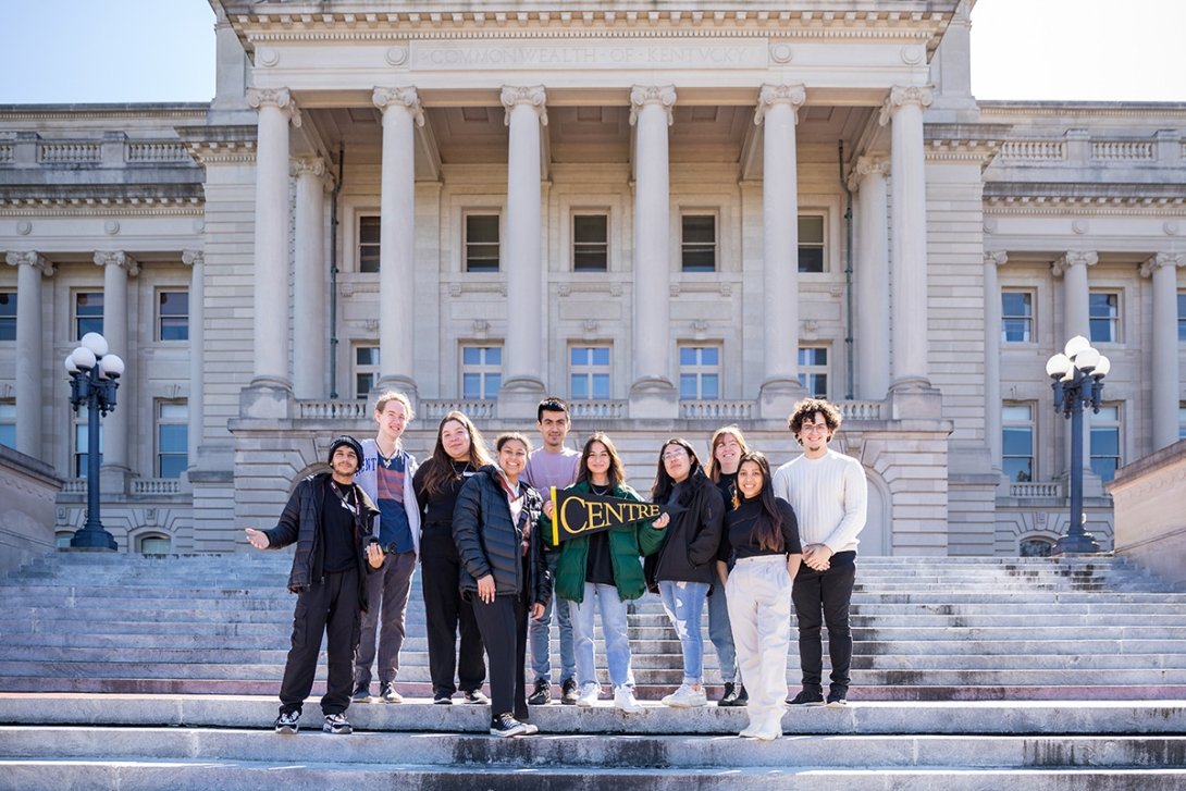 Centre students trade spring break revelry for handson civic engagement Centre College