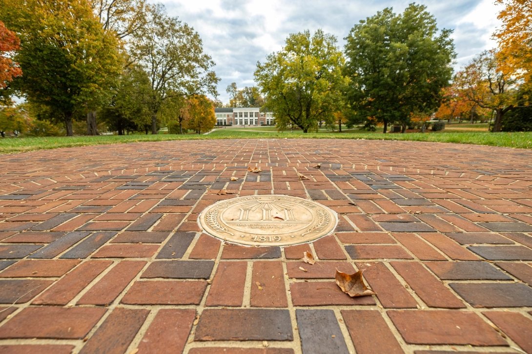 Seal in front of Old Centre