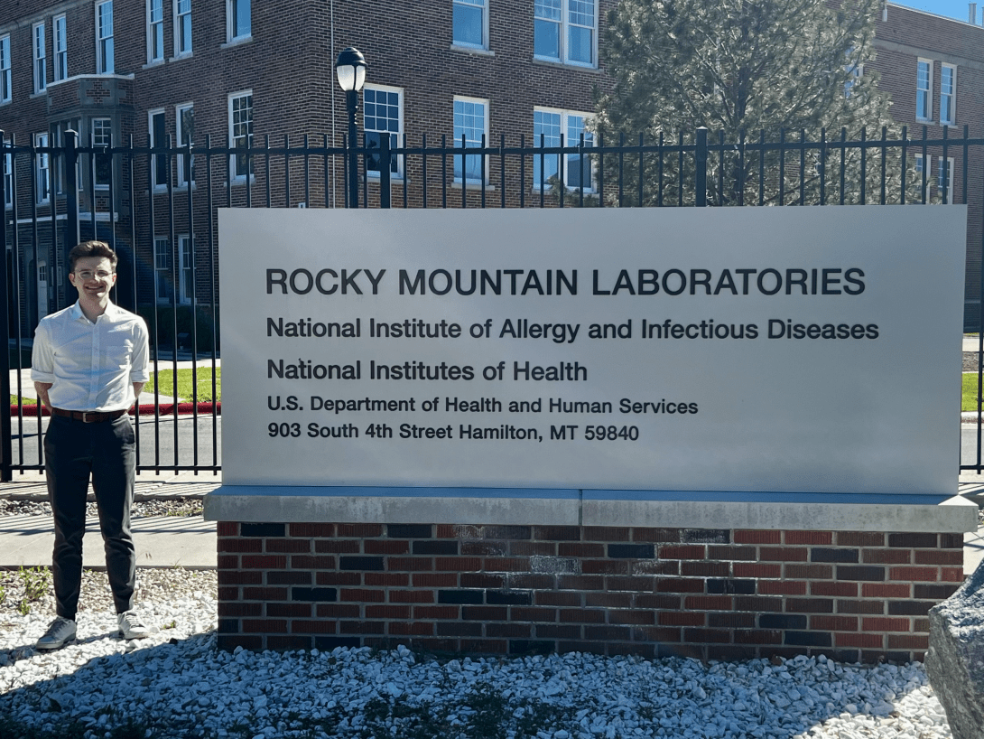 Nick Keiran '26 National Institutes of Health summer internship program