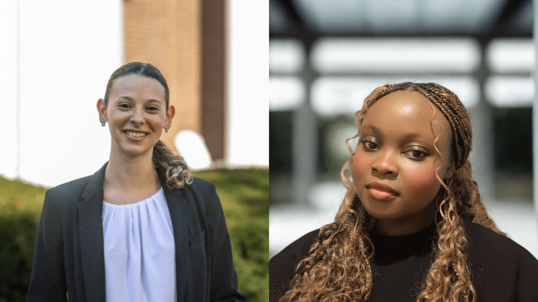 Bianca Galves Gombos and Rejoice Madembo